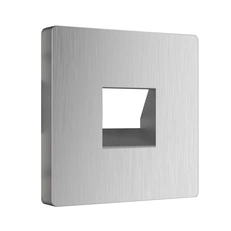 Изображение Накладка для RJ11 (серебряный рифленый) WL09-RJ-11-CP